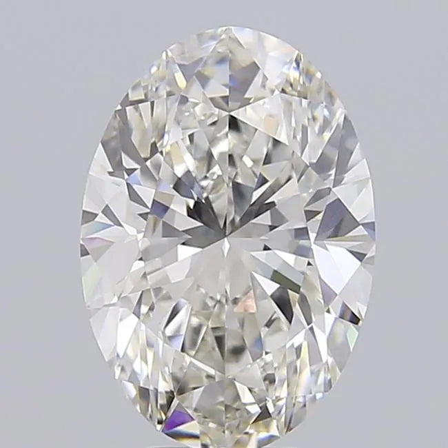 4.50ct Oval Lab Grown Diamond (Colour G, Clarity VVS2, IGI Certified)
