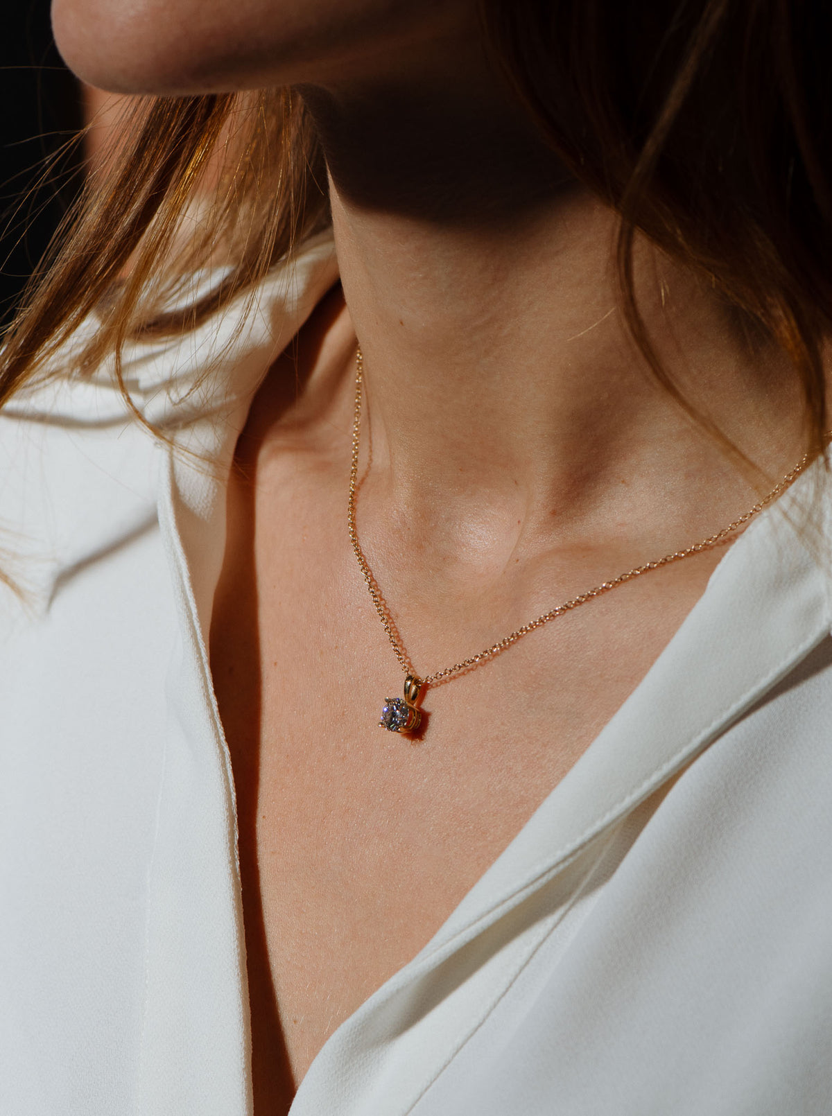 Astra Lab Grown Diamond Pendant Necklace