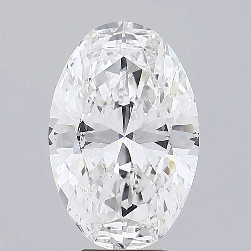 5.52ct Oval Lab Grown Diamond (Colour G, Clarity VS2, IGI Certified)