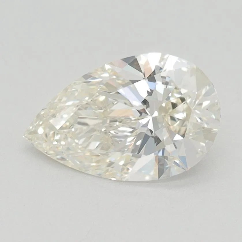 1.09ct Pear Lab Grown Diamond (Colour Light Yellow, Clarity VVS2, Cut GD, IGI Certified)