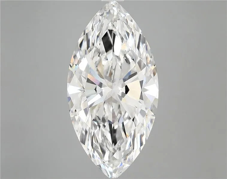 6.11ct Marquise Lab Grown Diamond (Colour E, Clarity VVS2, IGI Certified)