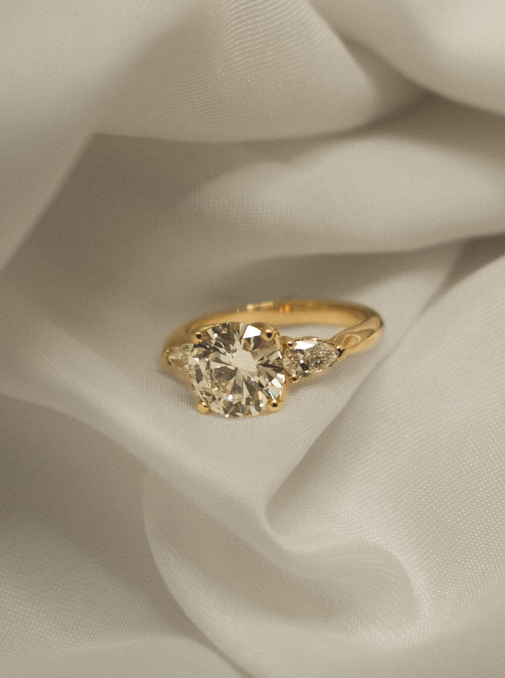 The Garden Round Stone Ring