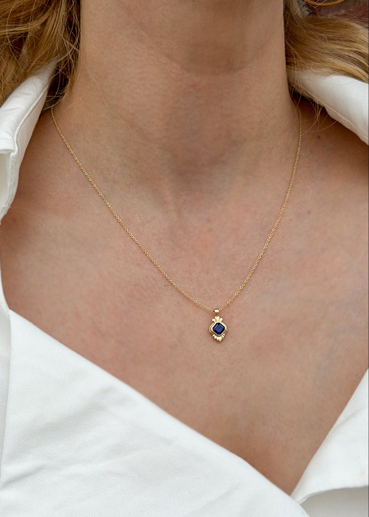 The Paris Sapphire Necklace